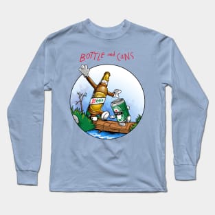 bottle and cans Long Sleeve T-Shirt